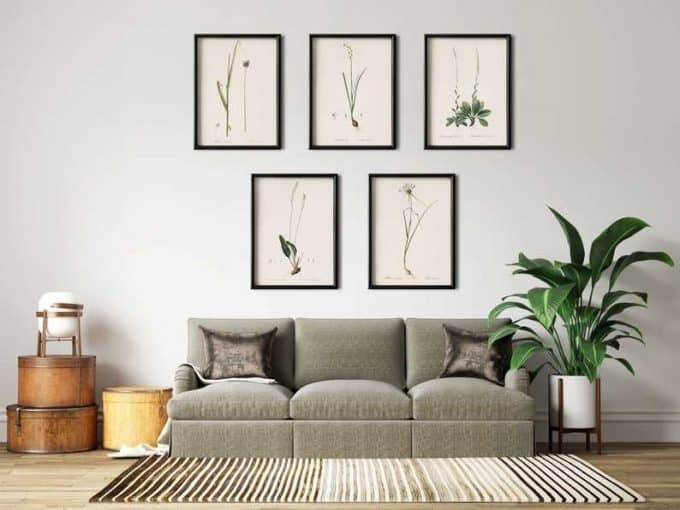 Affordable gallery wall decoration ideas